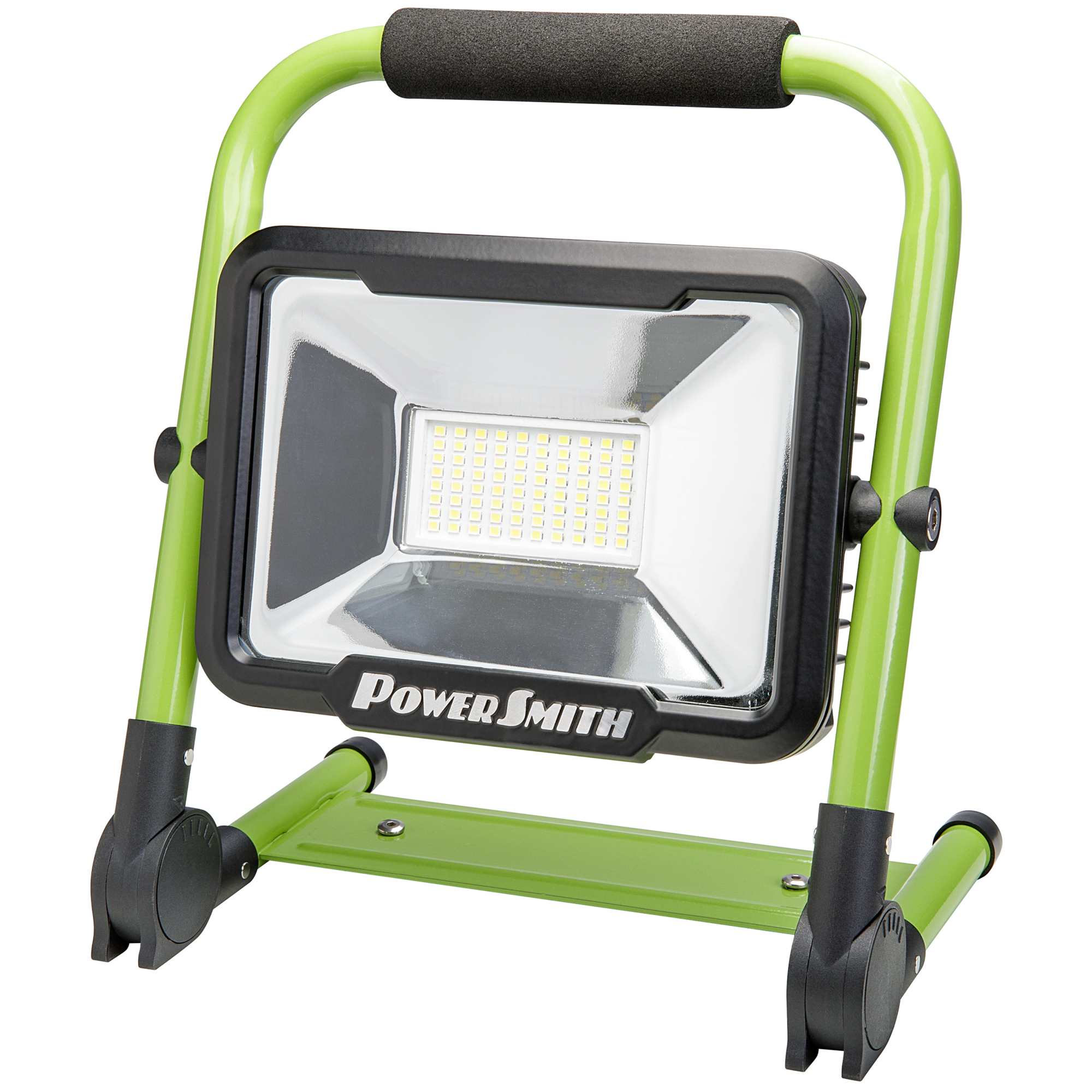 PowerSmith Foldable LED Work Light — 3000 Lumens, Magnetic Stand, USB-C Charging, Model# PWLR030FM
